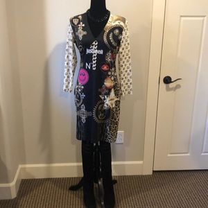 Just Cavalli stretch Bodycon -46 (fits like a 6-8)